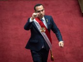 José Jerí asume como presidente interino de Perú