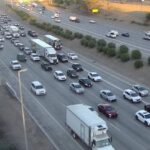 Morning commute disrupted by deadly overnight crash on Interstate 10