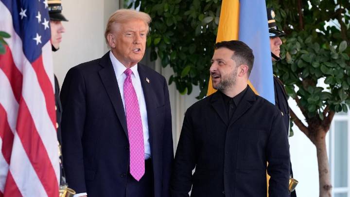 Zelenski busca en la Casa Blanca misiles Tomahawk para forzar la paz con Rusia