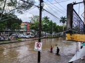 Reportan una persona muerta por derrumbe debido a lluvias en Veracruz
