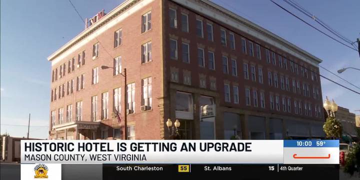 Historic hotel getting an upgrade in Mason County
