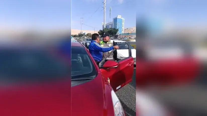 Tacna: Fiscalía inicia investigación a inspector de tránsito municipal por insultos racistas a un taxista