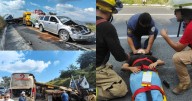 Carambola en la autopista Maravatío–Zapotlanejo deja 23 lesionados y provoca cierre total en Ocotlán, Jalisco
