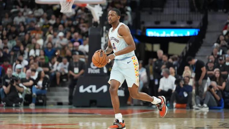 Why De'Aaron Fox isn't playing for Spurs ahead of possible injury return