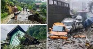 Heavy Rains and Landslides in West Bengal Claim 18 Lives; Villages Cut Off, Tourists Stranded