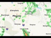 Scattered showers and storms across the Valley