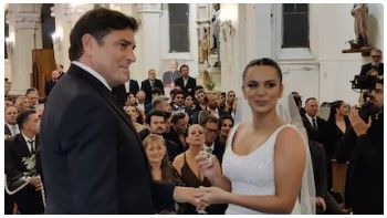 Matías Alé y Martina Vignolo celebraron su casamiento por iglesia en Mar del Plata: “Ya está, no hay marcha atrás”