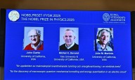 Nobel Física para Clarke, Devoret y Martinis por descubrimiento sobre fenómenos cuánticos