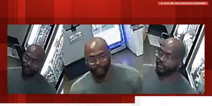 Police look for suspect in northwest Las Vegas commercial robbery