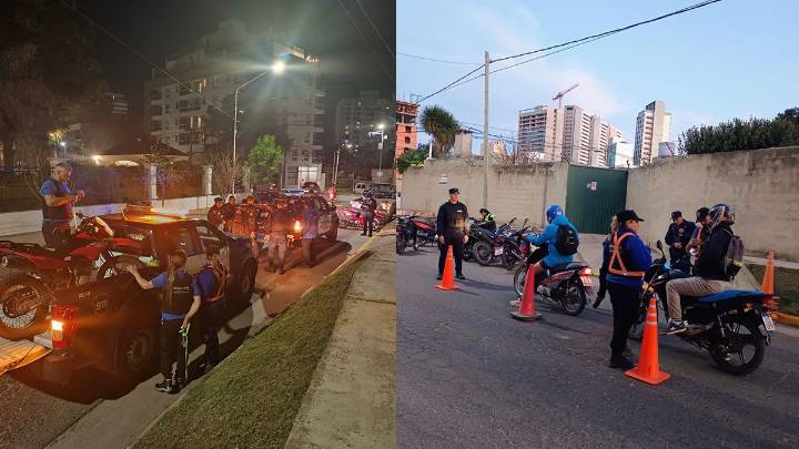 Operativo interfuerzas en Río Cuarto: 215 vehículos secuestrados y ocho detenidos
