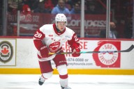 Soo Greyhounds’ Chris Brown putting injury-riddled season behind him with early success