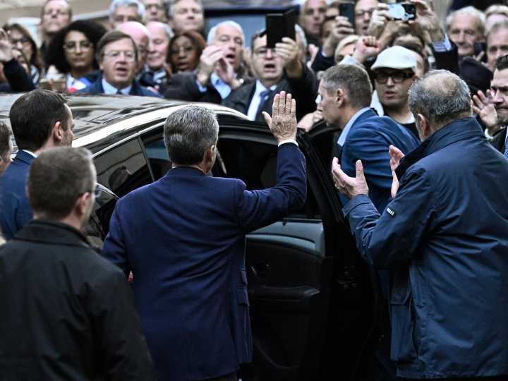 Former French president Nicolas Sarkozy starts five