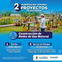 Gobernación aprobó proyectos de gasificación para Nunchía y San Luis de Palenque