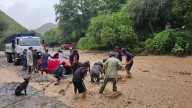 Lluvias provocan muertes y derrumbes en tres estados