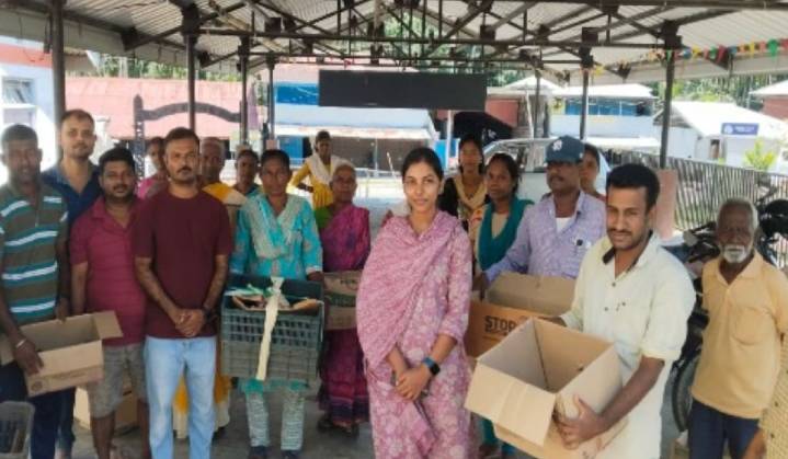 Department of AH&VS Distributes Poultry Birds to Beneficiaries in Bakultala Panchayat