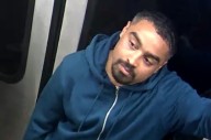 One Red Line rider you don't want to get into a staring contest with