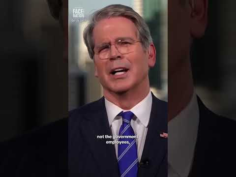 Bessent says U.S. won't be able to pay military by Nov. 15 as shutdown continues #shorts