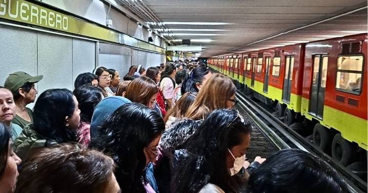 ¿Ya vas tarde? Mejor evita esta línea del Metro de la Ciudad de México