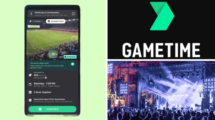 Gift tickets to football games, concerts and more from Gametime