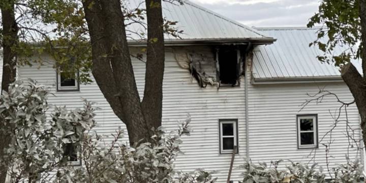 Sioux County house fire leads to arson charge
