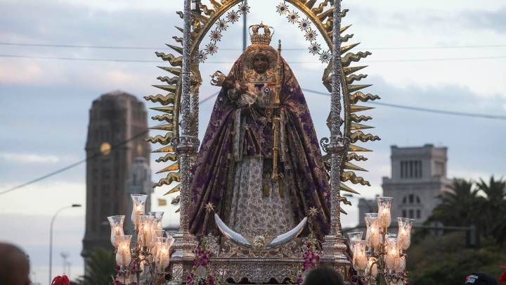 Guía para no perderse ningún paso de la Virgen de Candelaria en su visita a Santa Cruz de Tenerife