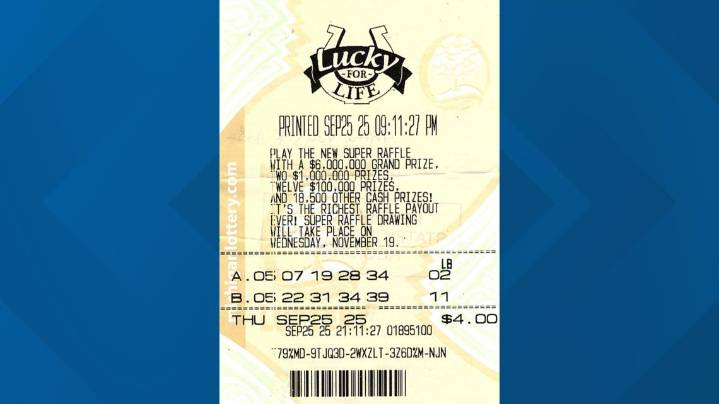 Michigan woman wins $390,000 playing 'Lucky For Life'
