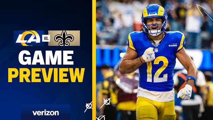 Fresh off the bye, Rams back home to battle Saints at SoFi Stadium