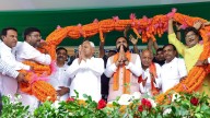 JD(U), LJP(RV), and RLM release lists; NDA names all 243 candidates