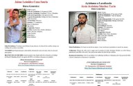 Siguen buscando a Jaime y Jesús