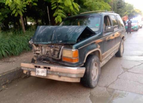 Vehículo se proyectó contra autobús de Gusi