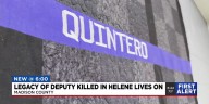 Legacy of deputy killed in Helene lives on in western NC