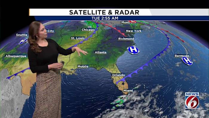 Upper 80s for some in Central Florida. Here’s how the rest of the week looks