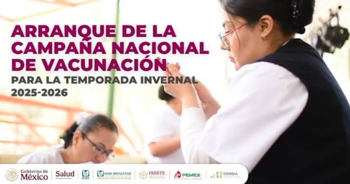 Arranca la Campaña Nacional de Vacunación temporada invernal  