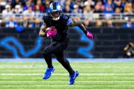 Lions’ Jahmyr Gibbs shines with career night on Monday at Ford Field