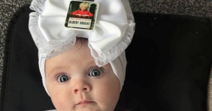 'I named baby after Peggy Mitchell and dress her in EastEnders