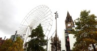 First look as big wheel goes up at Albert Square ahead of Manchester Christmas Markets launch