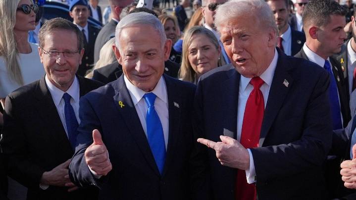 Trump warns Hamas 'we will have no choice but to go in and kill them' if bloodshed persists in Gaza