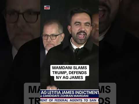 Mamdani slams Trump, defends NY AG James