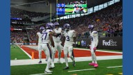 Jordan Addison's late touchdown gives Vikings 21-17 win over Browns in London