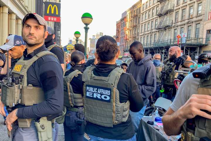 Latest on NYC Canal Street arrests