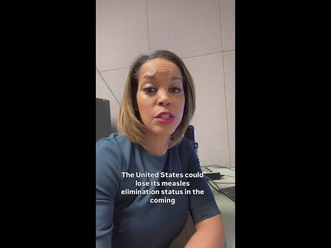 Measles elimination status at risk for the US