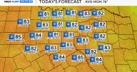 Another chilly morning, warm day in North Texas