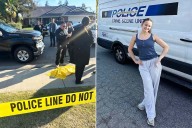 Police Officers Swarm Woman's Yard After She Finds a Skull in a Bag (Exclusive)