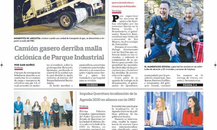 ¡Conoce la Portada de Hoy!