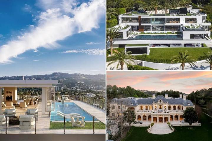 LA's trophy mansions are seeing multimillion
