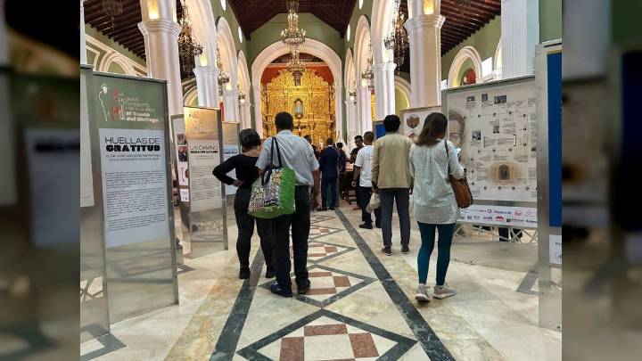 Iglesia La Candelaria expone la vida y obra de José Gregorio Hernández