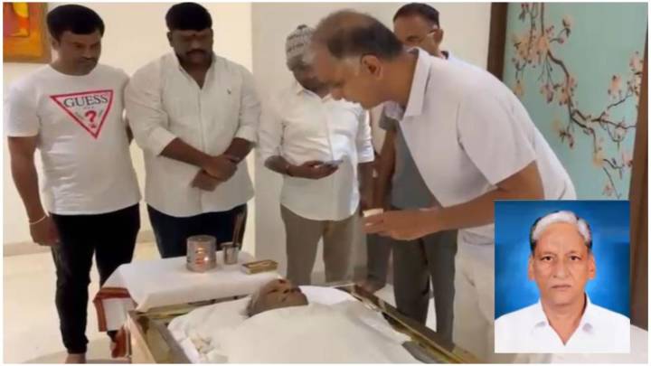 BRS MLA Harish Rao’s father Satyanarayana passes away