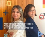 Nuevas directoras del Colegio Alemán: estas son María (psicopedagoga) y Leticia (doctora en Física)