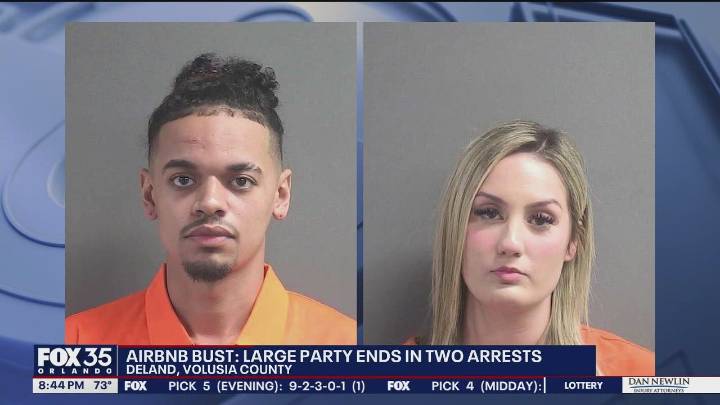 Deputies bust massive Airbnb party in DeLand
