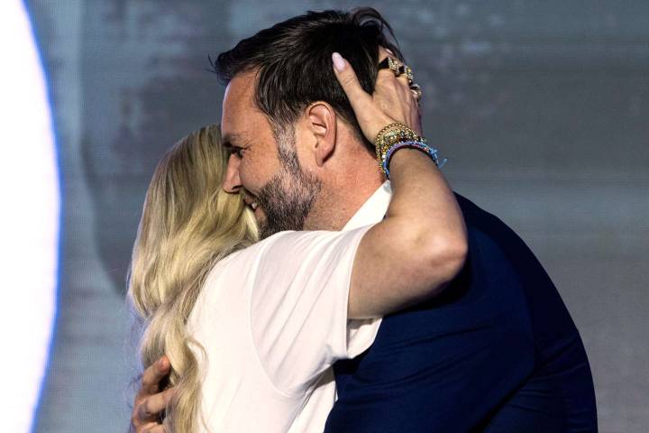 JD Vance and Erika Kirk's Warm Hug Goes Viral